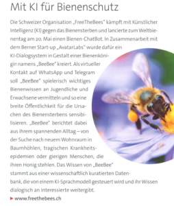 FreeTheBees im Fundraising Magazin 2024