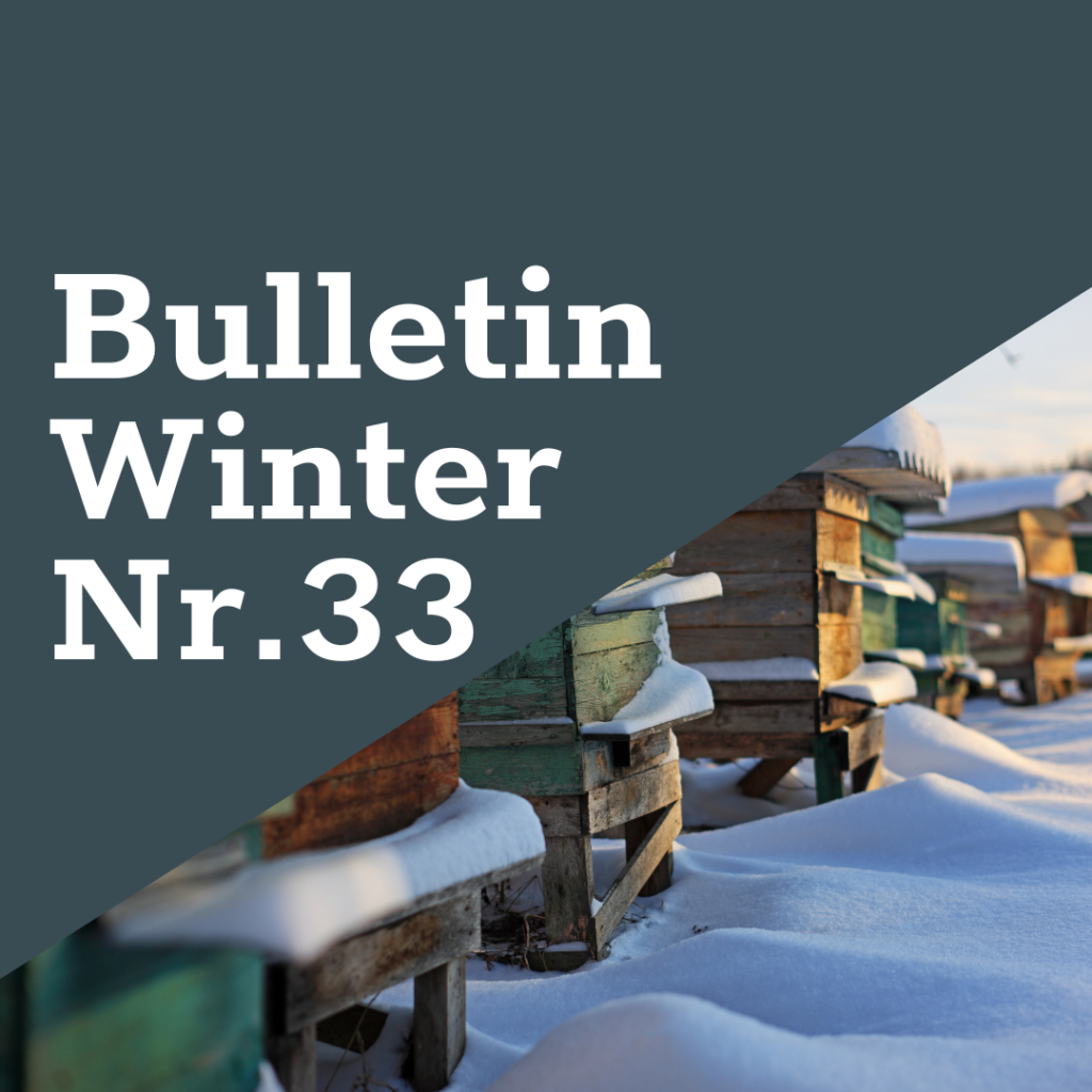 FreeTheBees Winter Bulletin Nr. 33