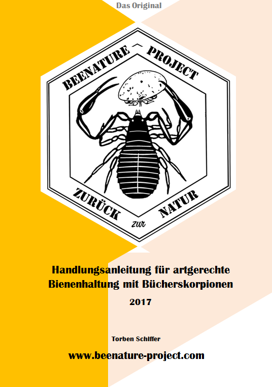 Handlungsanleitung für artgerechte Bienenhaltung mit Bücherskorpionen