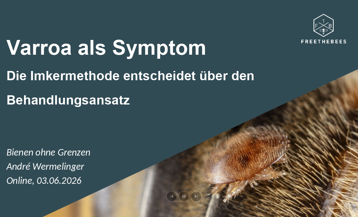 Schulungsunterlagen zum Download von FreeTheBees