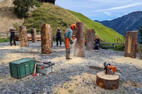 Klotzbeuten-Workshop Baumhöhlen für Honigbienen und die Biodiversität   - Glanerland 2021