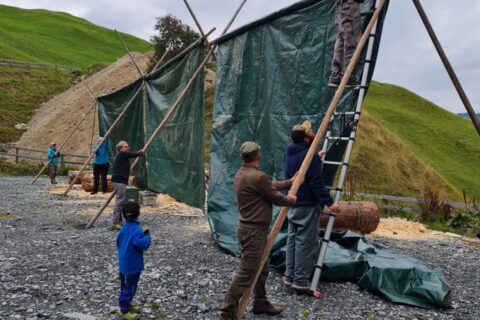 Klotzbeuten-Workshop Baumhöhlen für Honigbienen und die Biodiversität   - Glanerland 2021